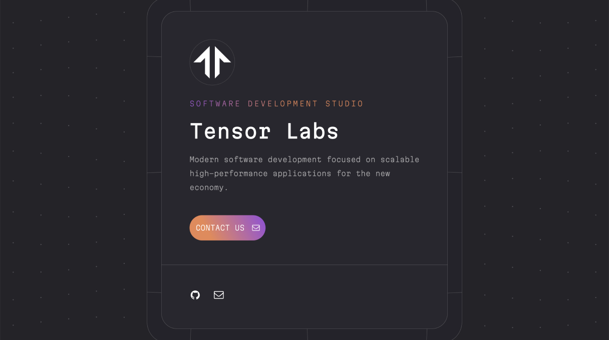 Tensor Labs