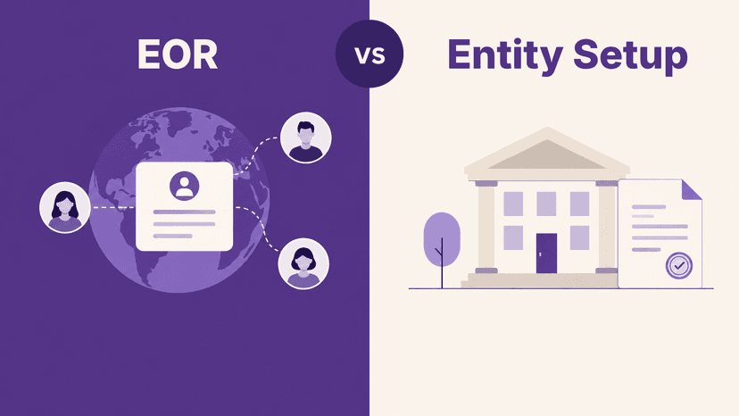 EOR vs. Entity Setup: A Founder's Guide to Hiring in a New Country