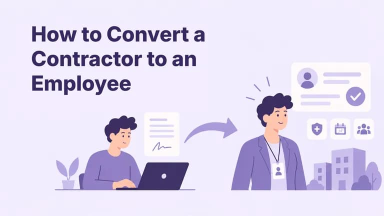 How to Convert a Contractor to an Employee