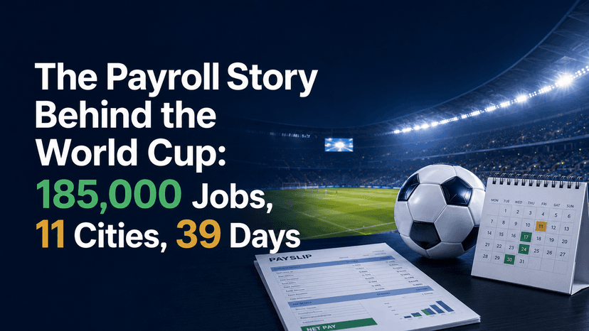 The Payroll Story Behind the World Cup: 185,000 Jobs, 11 Cities, 39 Days